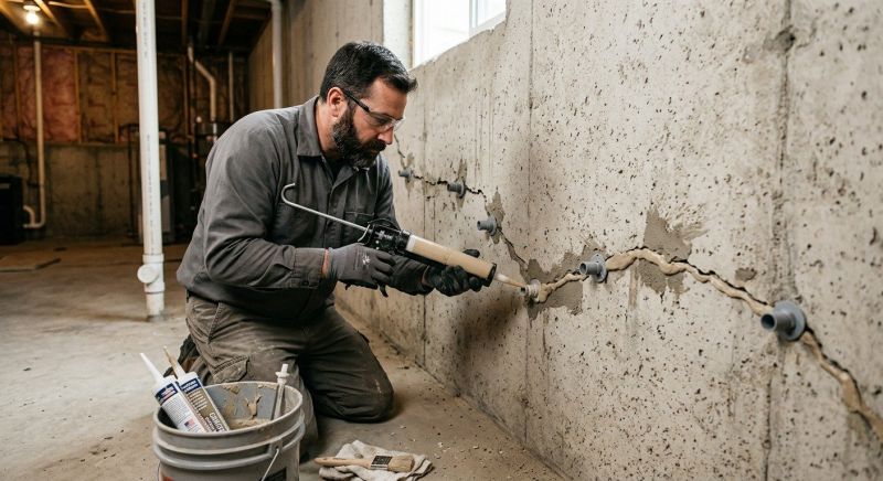 Basement Foundation Repair in Denver County, CO