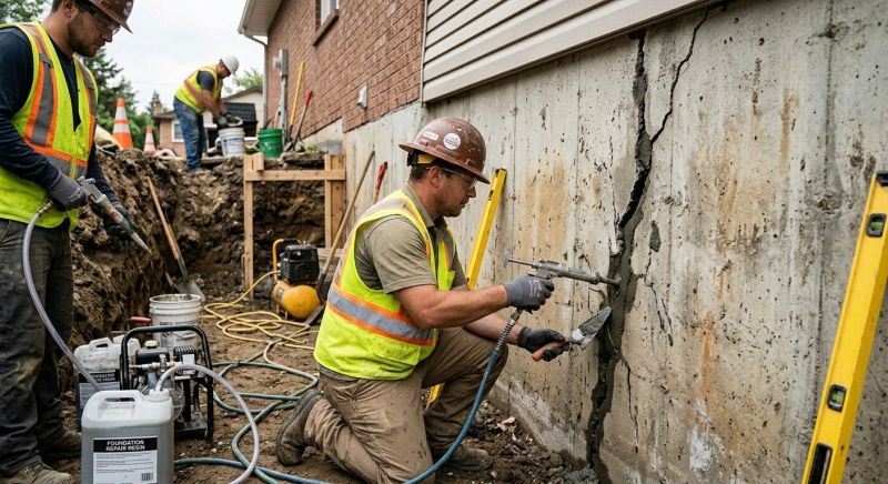 Cracked Foundation Repair in Indian Hills, CO