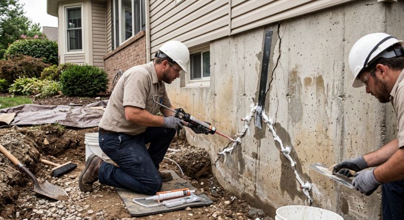 Cracked Foundation Repair in Park County, CO