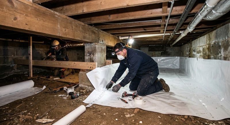 Crawl Space Leveling in Evergreen, CO