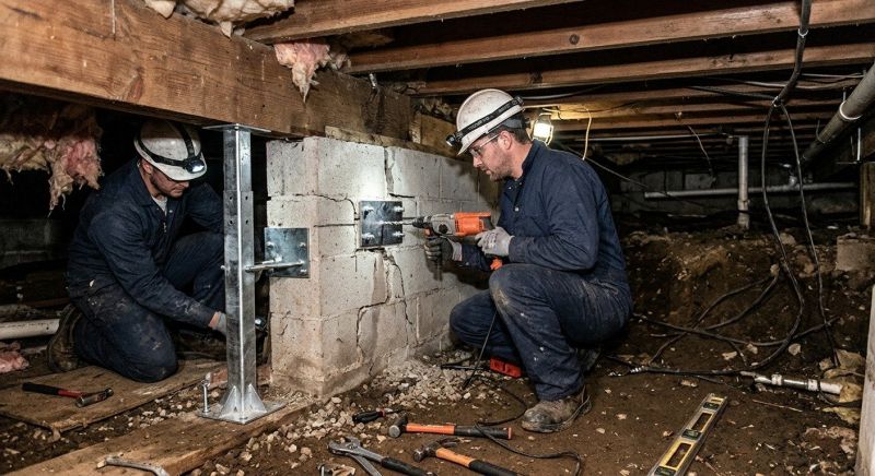 Crawlspace Foundation Repair in Jefferson County, CO