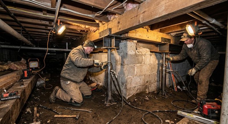 Crawlspace Foundation Repair in Park County, CO