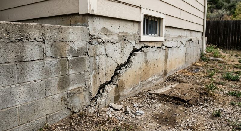 Foundation Damage Repair in Conifer, CO