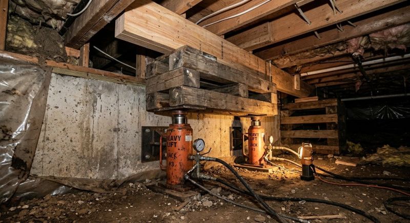 Foundation Jacking in Arvada, CO