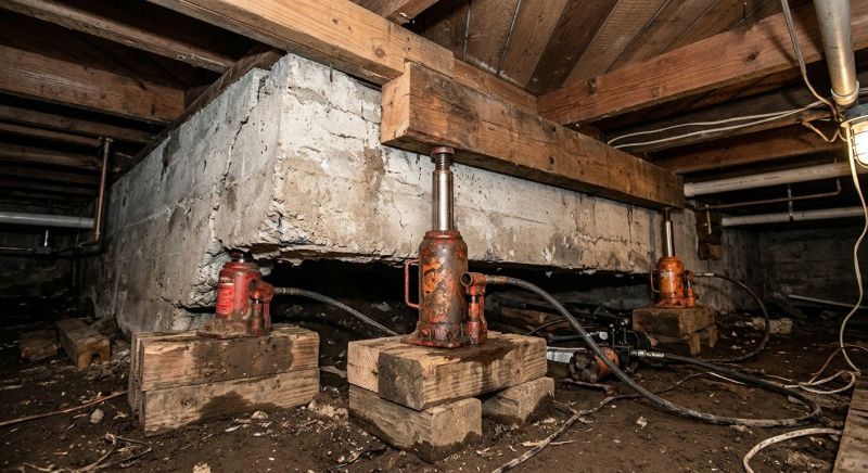Foundation Jacking in Black Hawk, CO