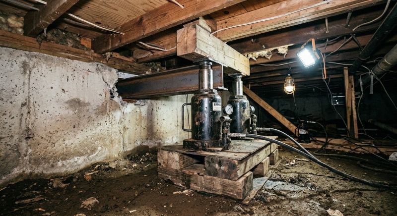 Foundation Jacking in Denver, CO