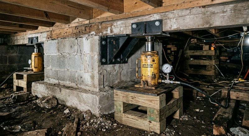 Foundation Jacking in Wheat Ridge, CO