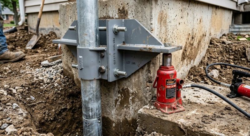 Foundation Pier Leveling in Evergreen, CO