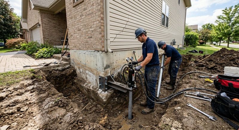 Foundation Settlement Repair in Evergreen, CO