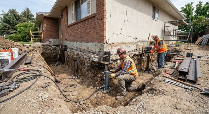 Foundation Structural Repair in Wheat Ridge, CO