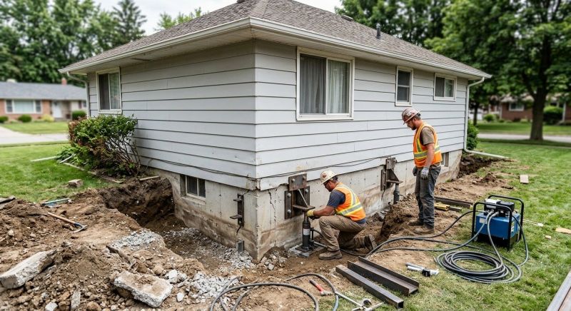 House Foundation Repair in Indian Hills, CO
