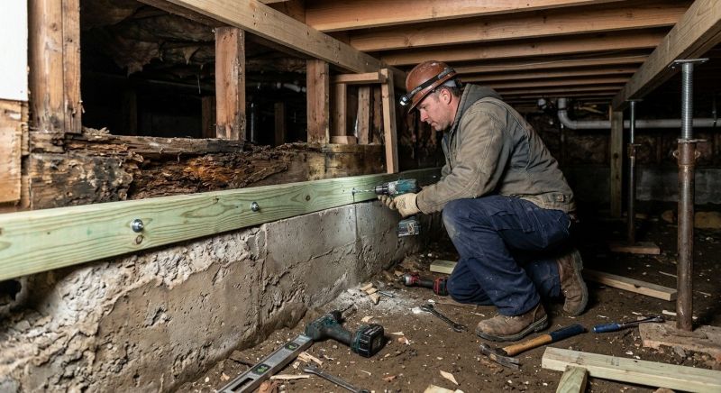 Sinking Foundation Repair in Arvada, CO