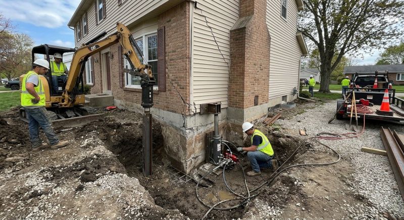 Sinking Foundation Repair in Littleton, CO